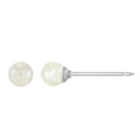 Perforación con Aritos hipoalergénicos tipo Perlita de 3mm Inverness