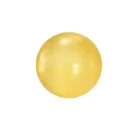 Perforación con Aritos de bola Carol bañados en Oro de 24K de 3mm con Circón Inverness