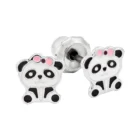 Arito de Panda Lazo Rosa 6mm en Arito Seguro