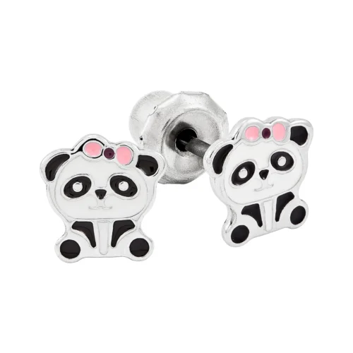 Arito de Panda Lazo Rosa 6mm en Arito Seguro