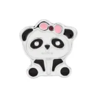 Arito de Panda Lazo Rosa 6mm en Arito Seguro