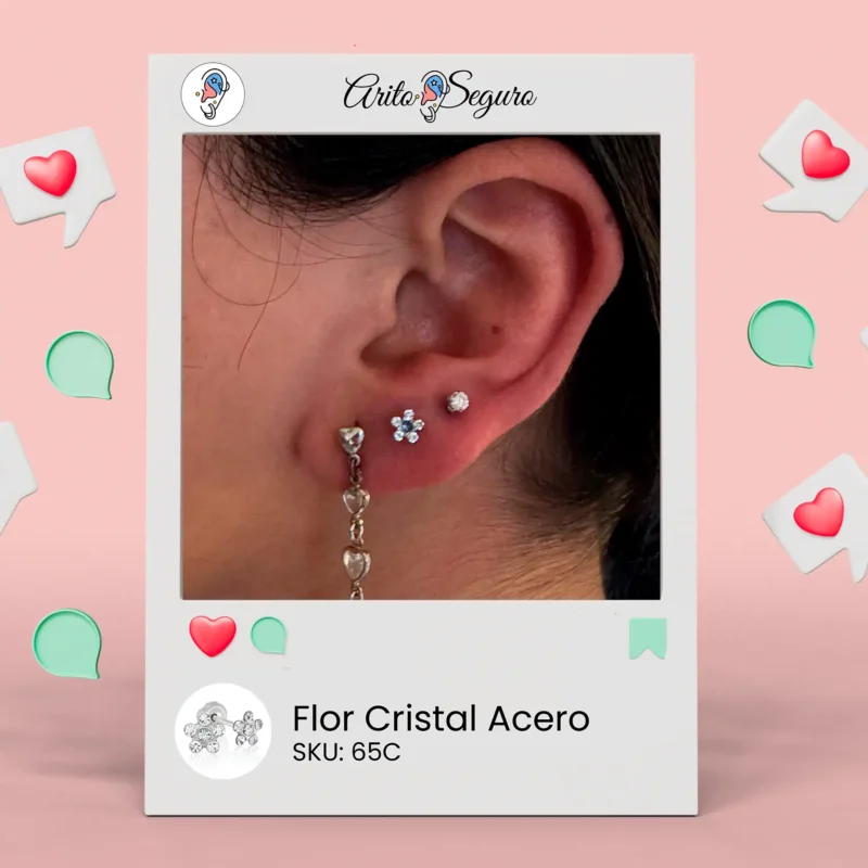 Perforación a Domicilio: Lóbulo con un Dúo de Ensueño ✨ Arito Seguro Temuco